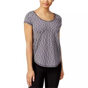 Women's Black and Gray Top